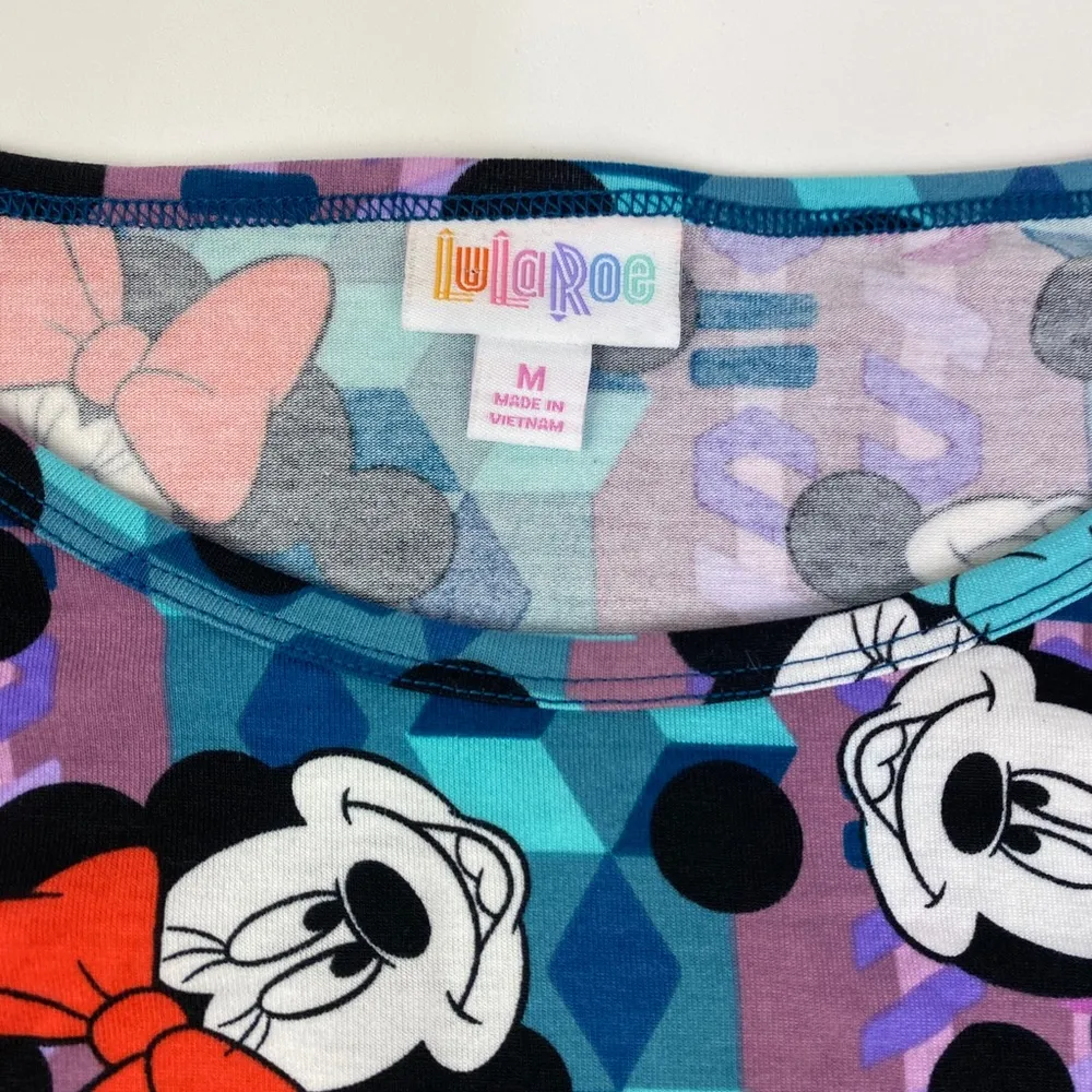 LuLaRoe Disney Minnie Mouse Irma Size M NWT - Image 4