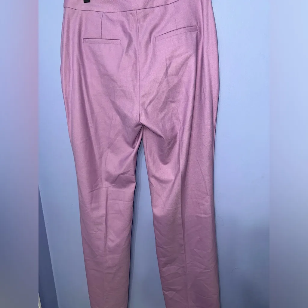Maje Women’s Virgin Wool Blend Suit Trousers Pastel Mauve NWT Size 38 (US M) - Image 8