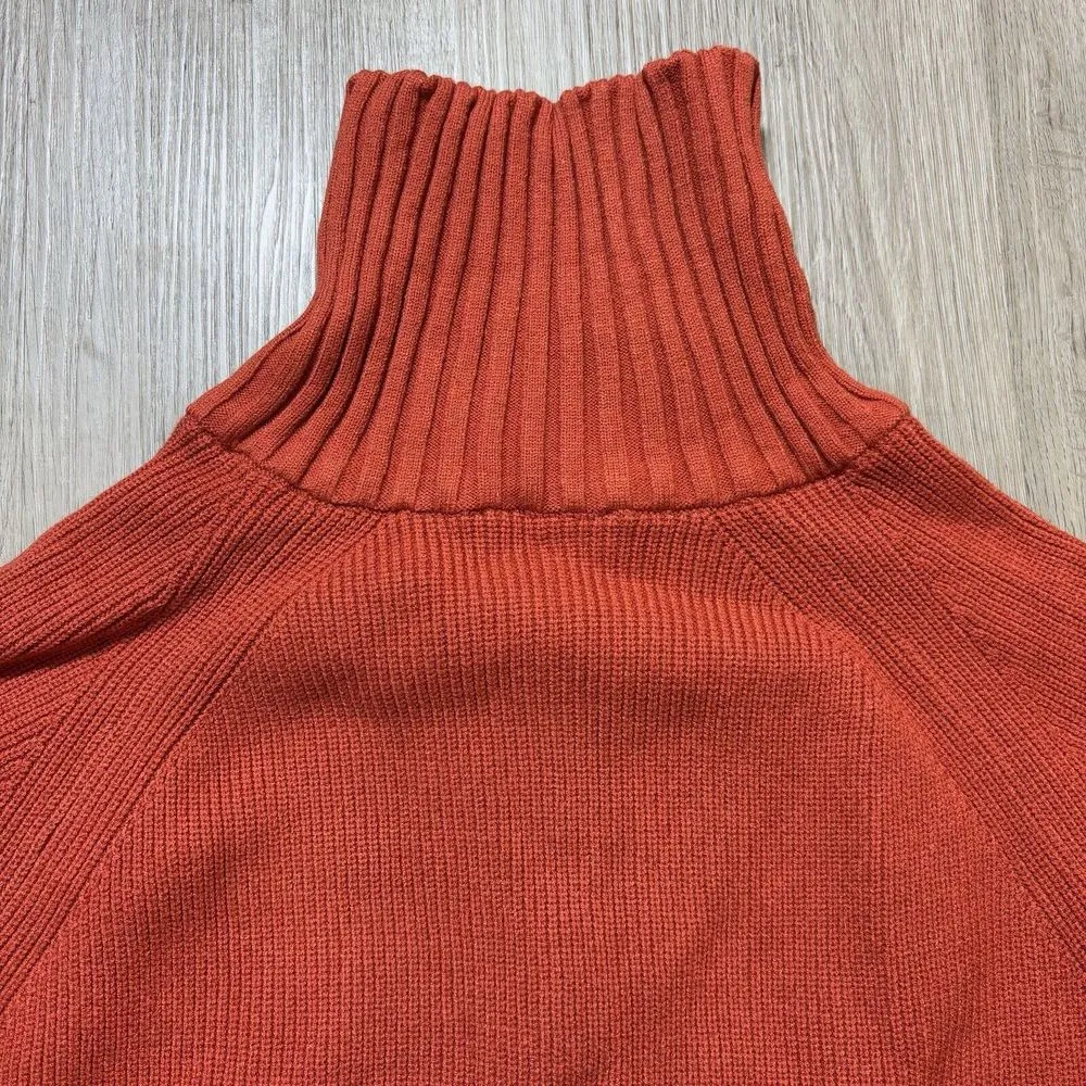 BTFBM Women's Rust Red‎ 1/4 Zip Pullover Size Medium New with Tags Red - Image 7