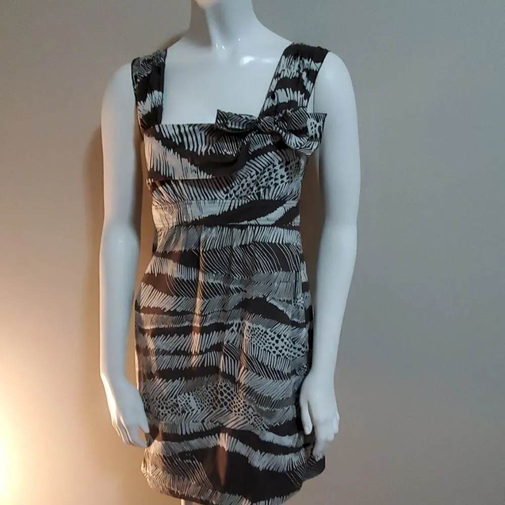 BCBGMaxAzria Coco Combo Safari Print Dress (XS) - Image 2