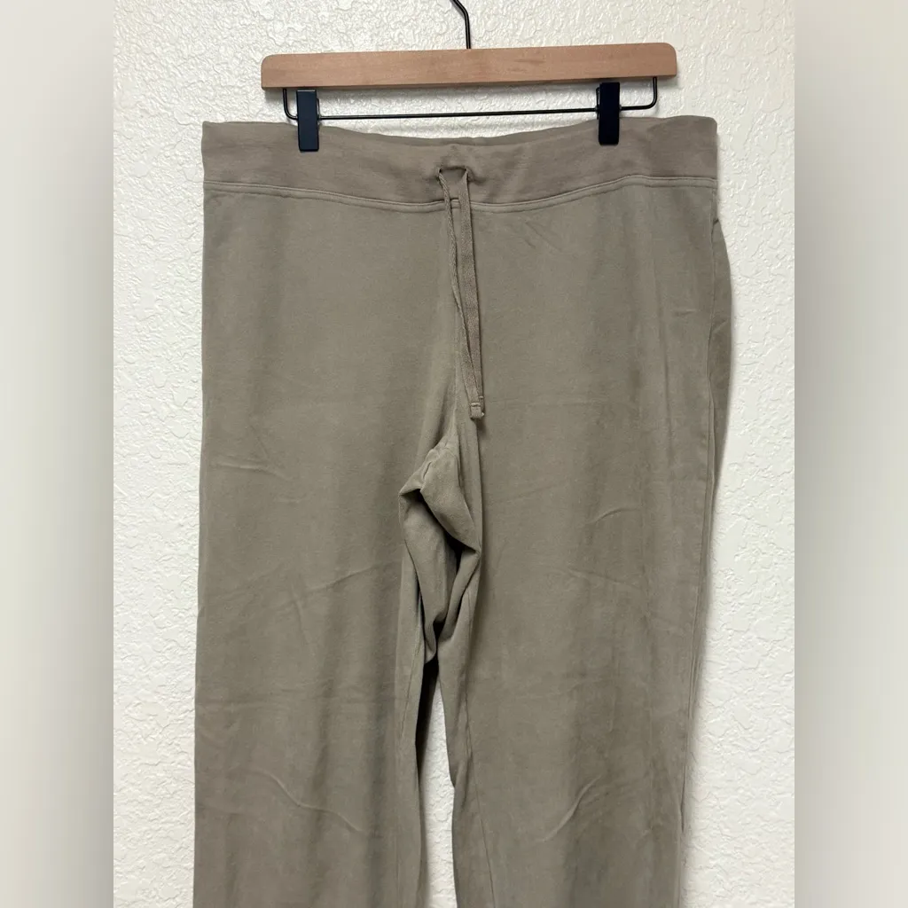 EILEEN FISHER Taupe Sweatpants Size Large - Image 2