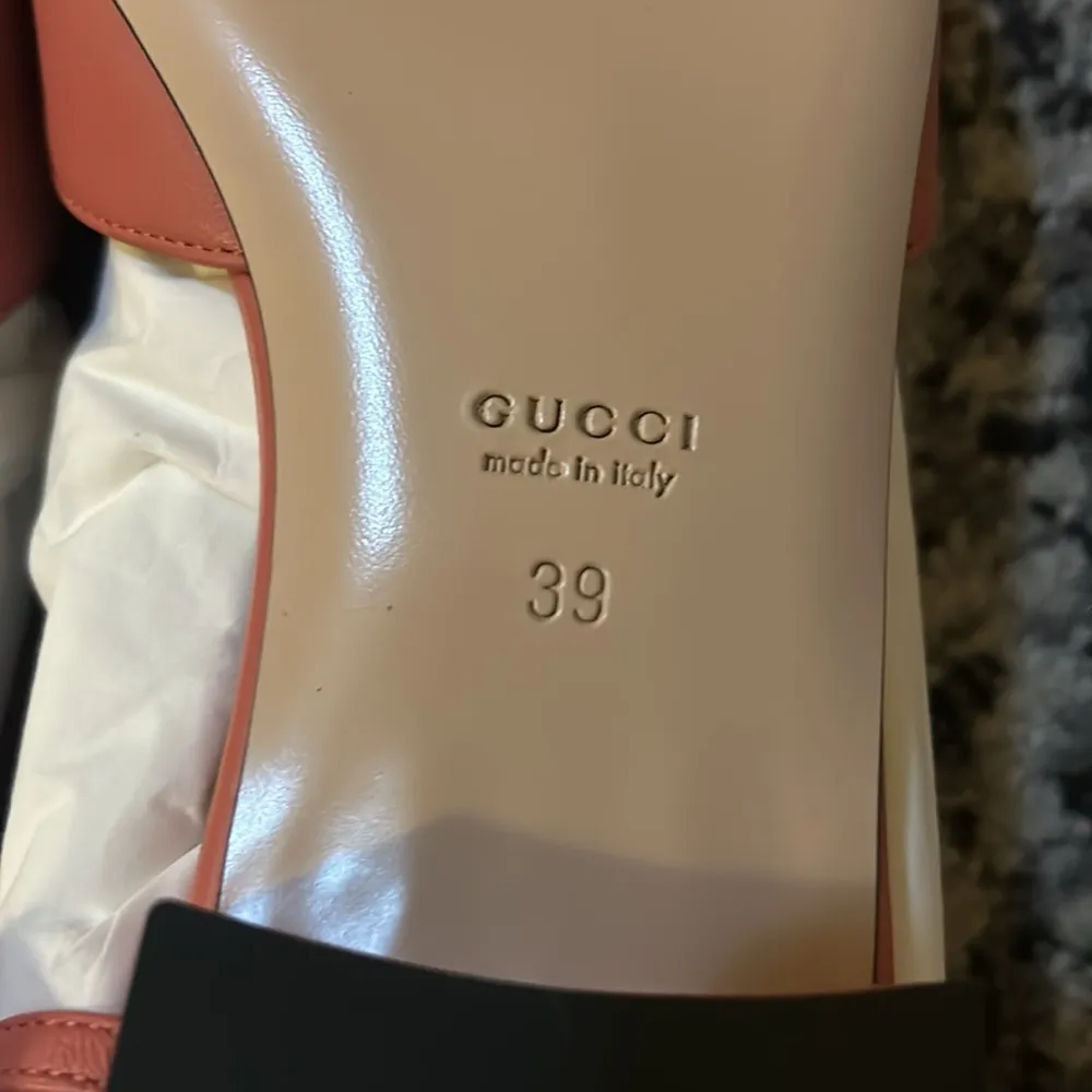 Gucci Double G Leather T-Strap ballerinas Ballet Flat Gorgeus Grace - Image 11