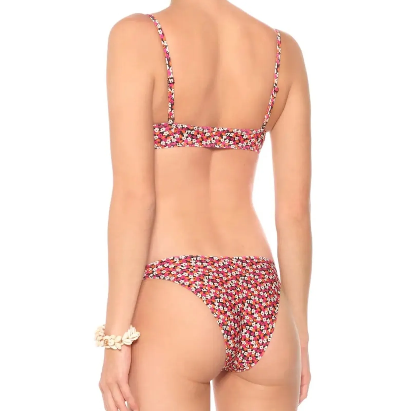 NWT Solid & Striped The Elsa Bikini Swimwear Bottom in Ditsy Floral Size Large - Image 2