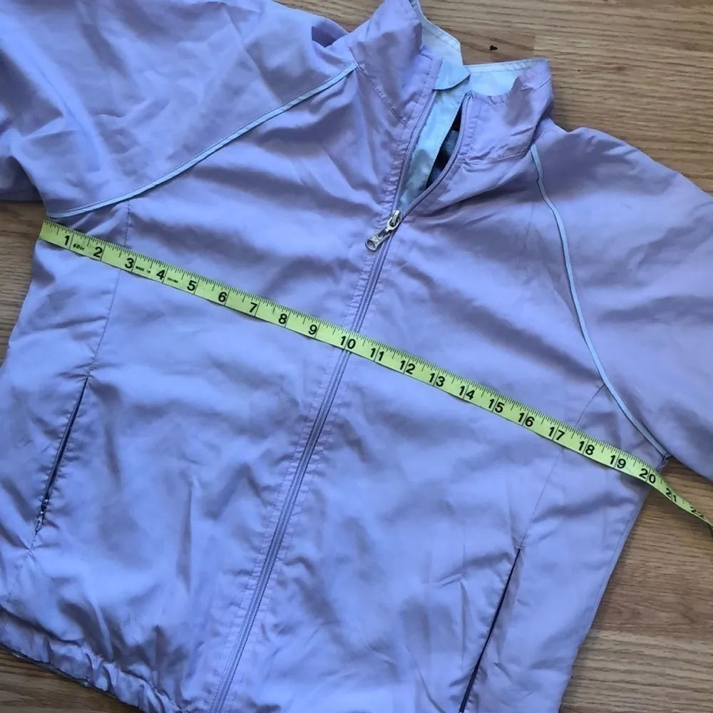 Gloria Vanderbilt windbreaker Jacket Size M - Image 7
