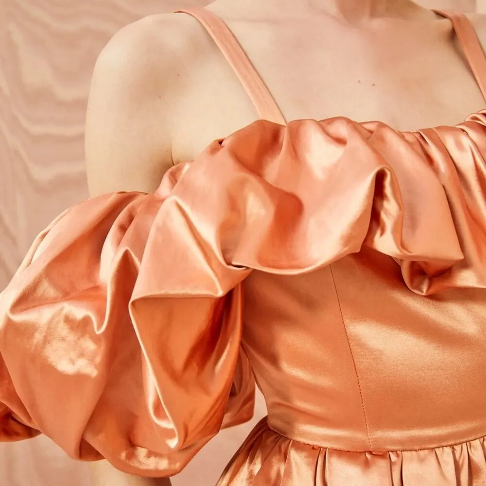 Ulla Johnson Lelita Dress in Copper - Image 3