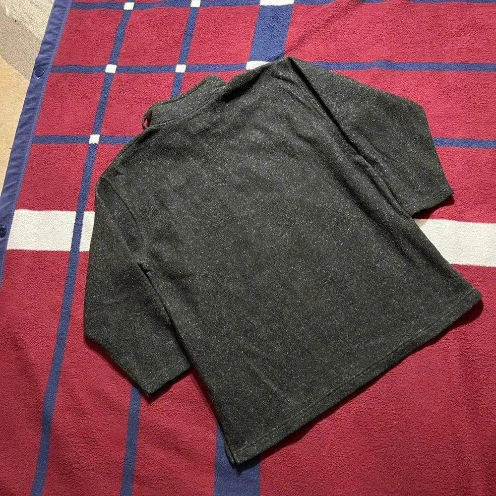 Victoria’s Secret Country OVERSIZED grey fleece 1/4 quarter zip long sle… - Image 3