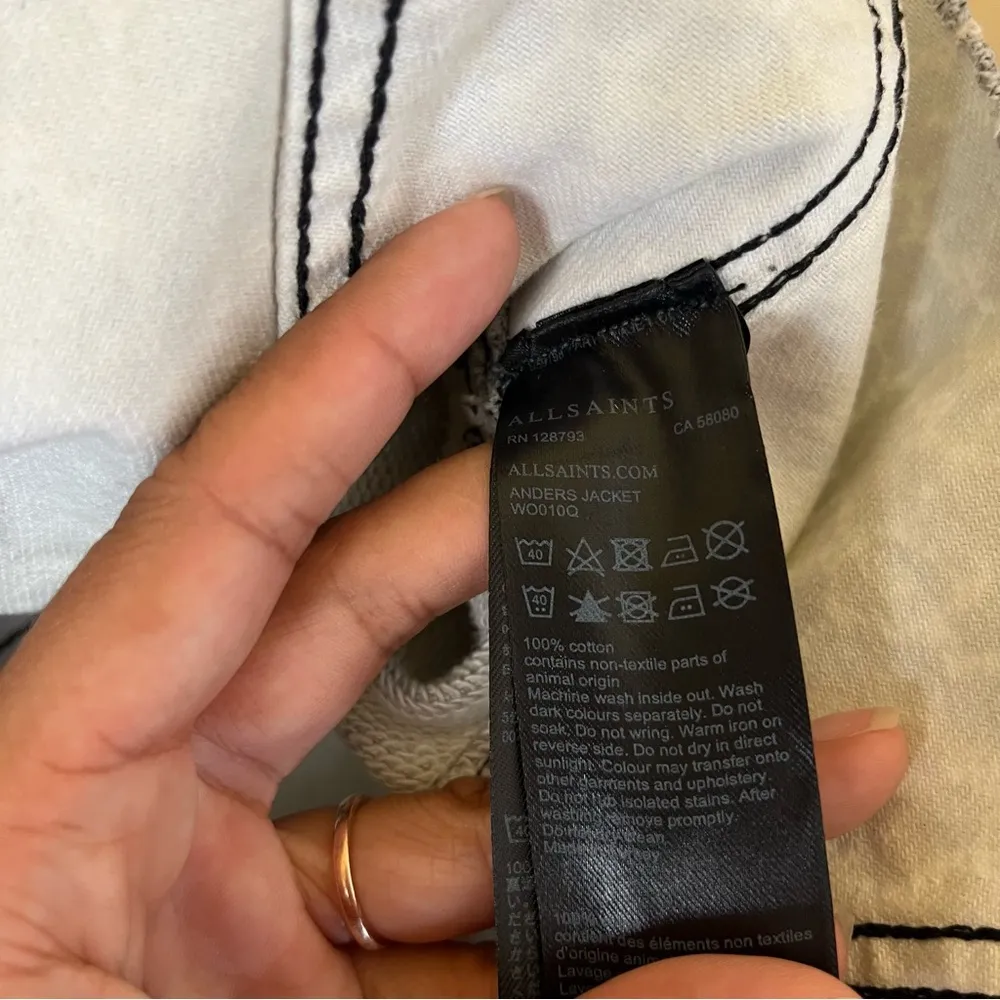 All Saints Anders Denim Jacket - Image 11