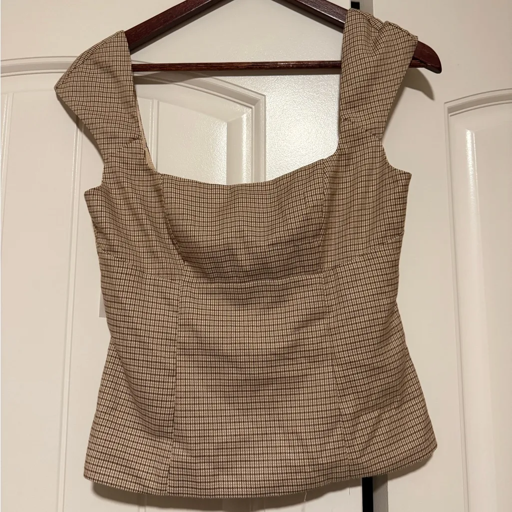 Superdown Checkered Tan Mini set - Image 3