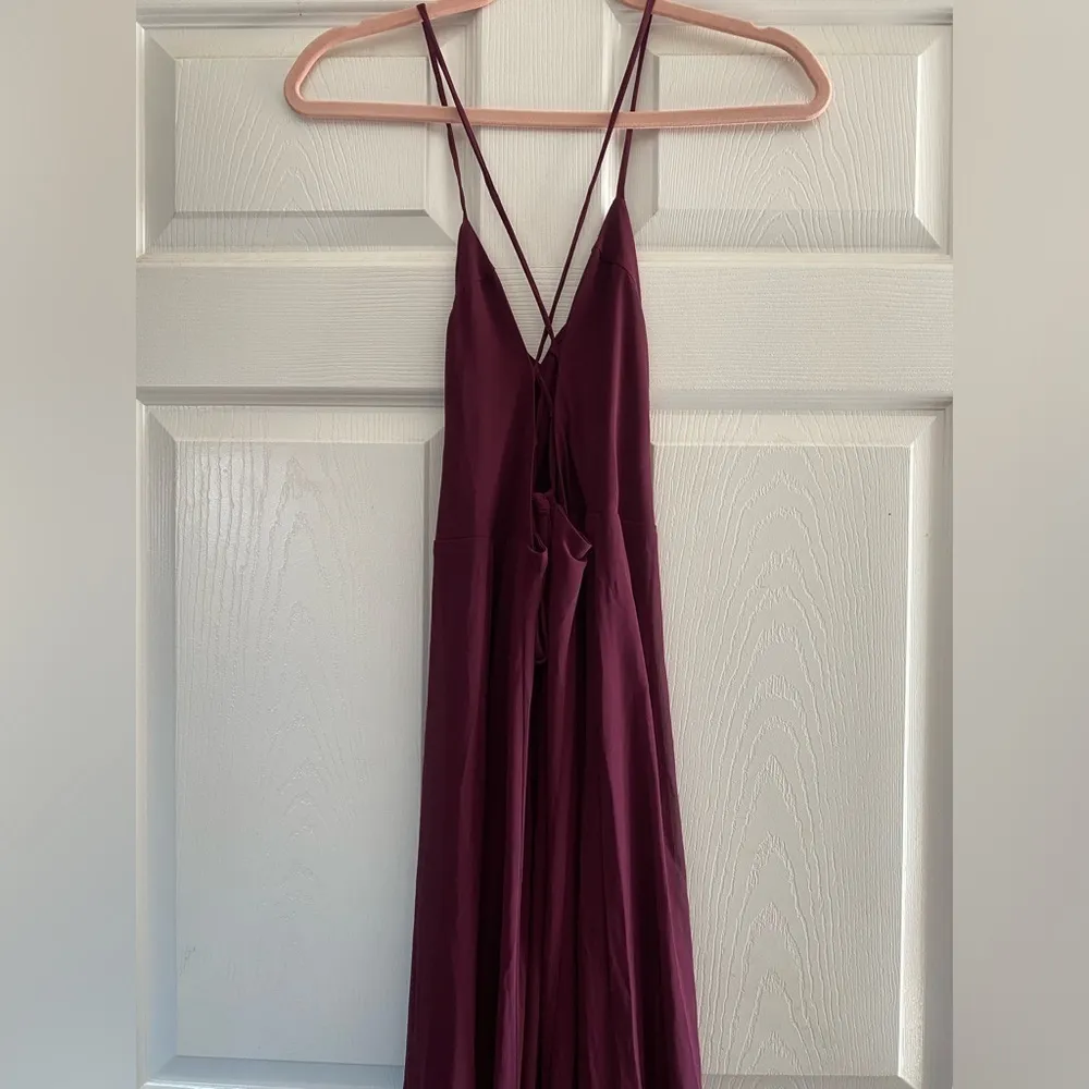 Show Me Your Mumu Godshaw Goddess Gown in Merlot M - Image 5