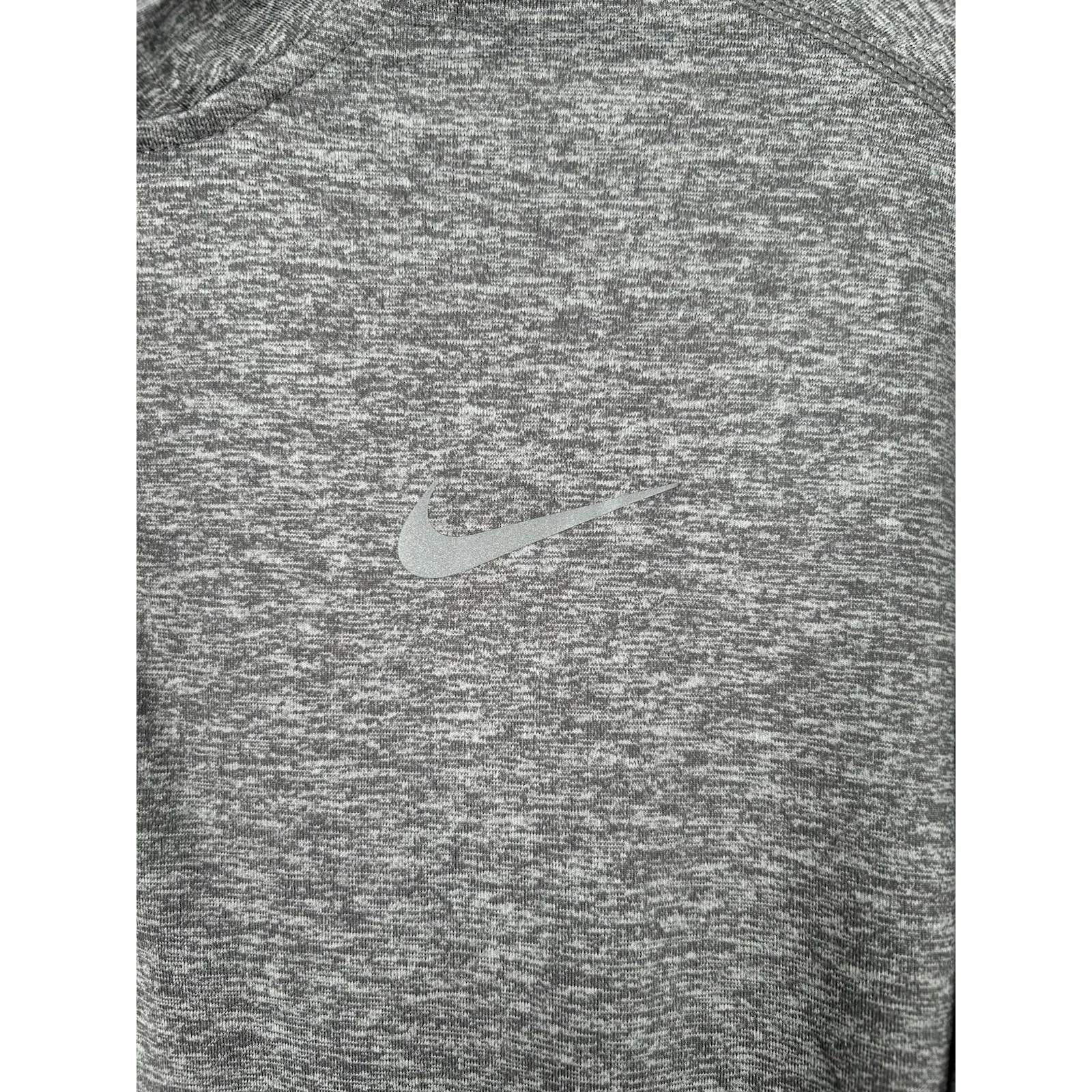 Nike Running Dri Fit Element Quarter 1/4 Zip Carbon‎ Heather CU0349-056 Womens S - Image 6