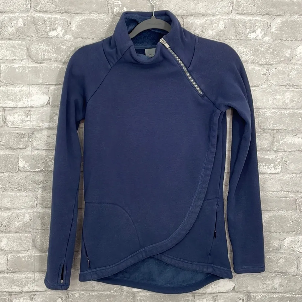 Athleta Fancy Fleece Cozy Karma Asym
Pullover - Image 2