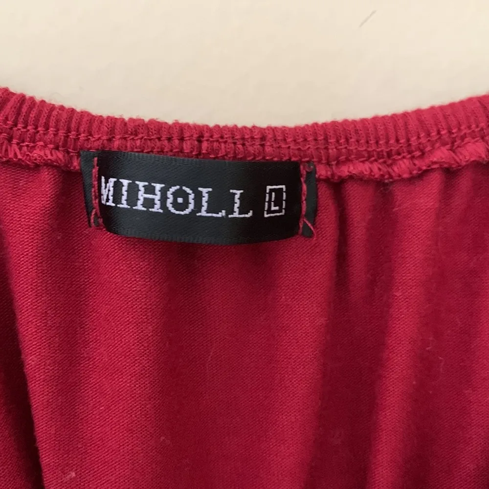 Off the Shoulder Maxi Dress with Pockets Size L - Image 5