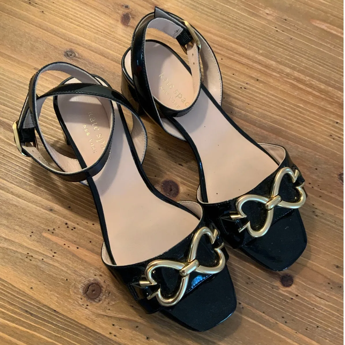 Kate Spade Lagoon Spade Chain Sandals size 5.5‎ - Image 5