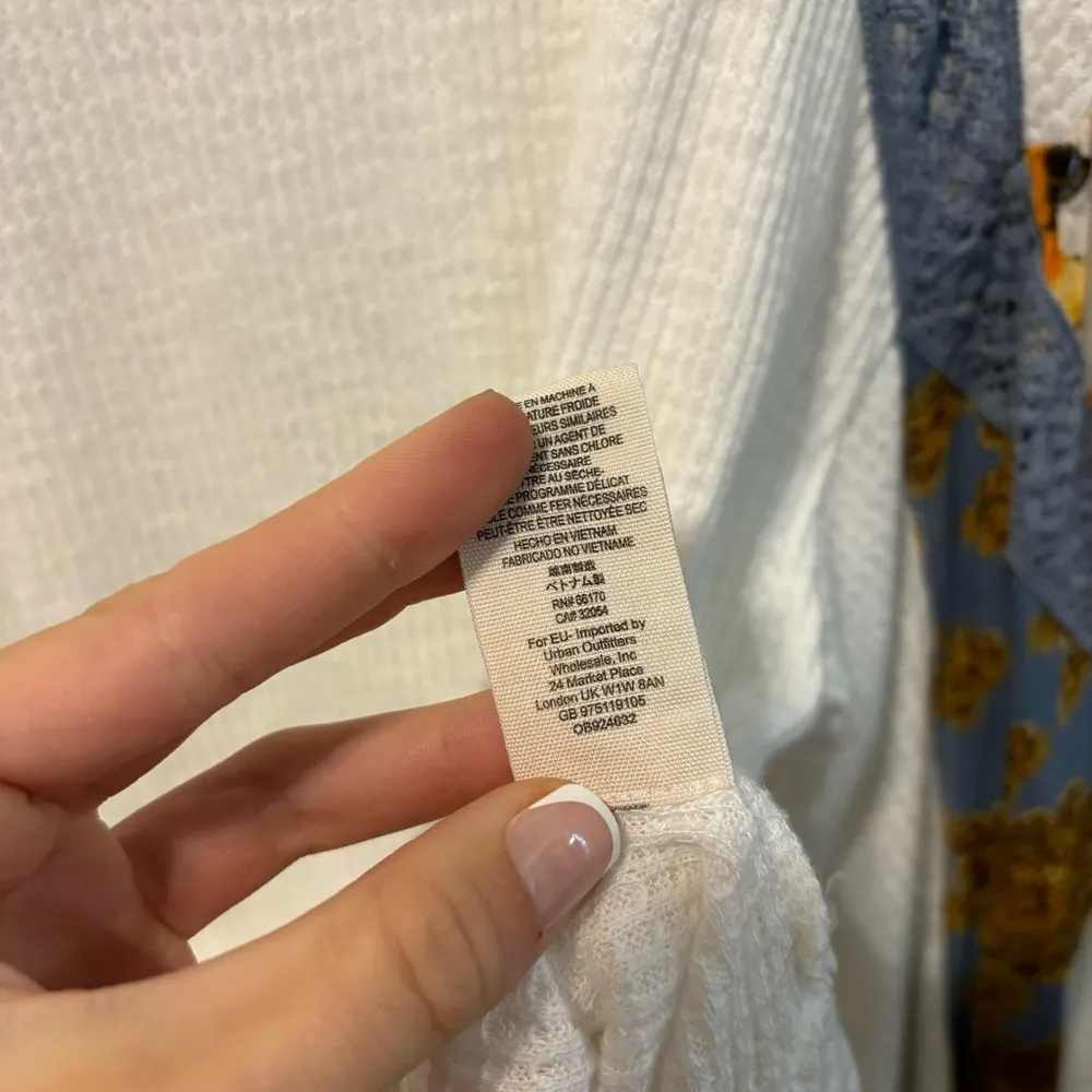 Free People Casual Clash Waffle Knit Top - Image 8