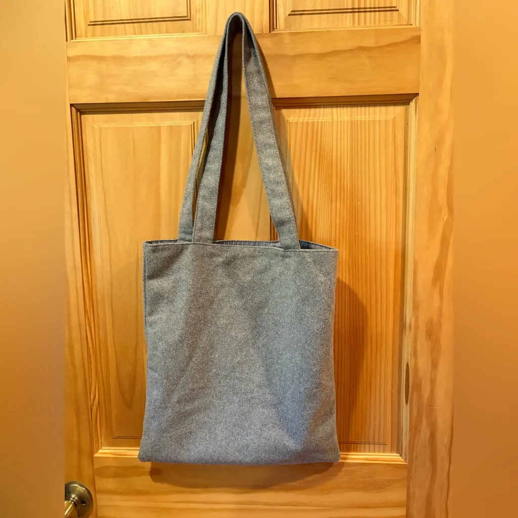 Philosophy Gray Flannel Tote bag - Image 2