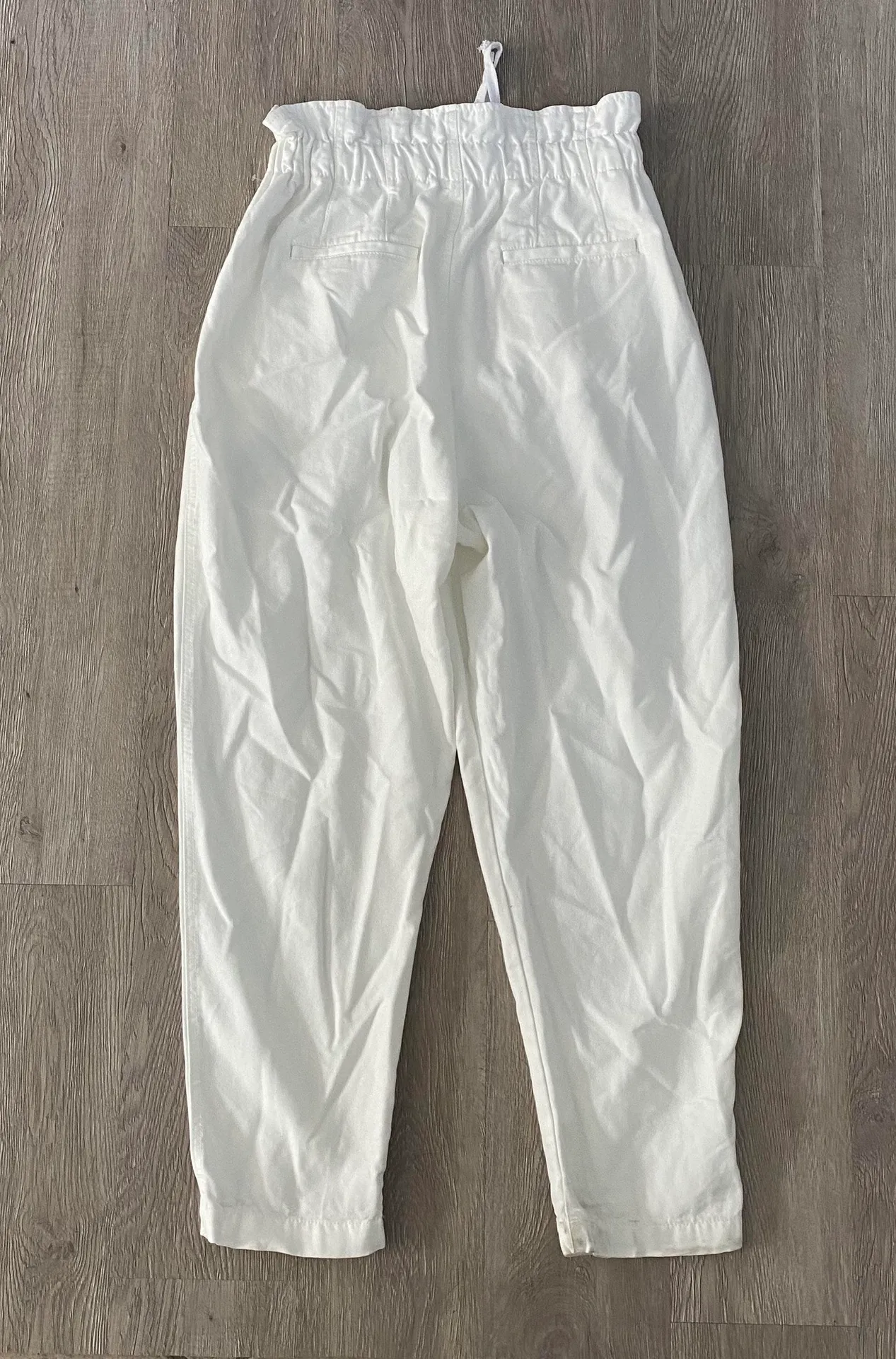 Margate Pleated Trousers High Rise Waisted Pants - Image 6