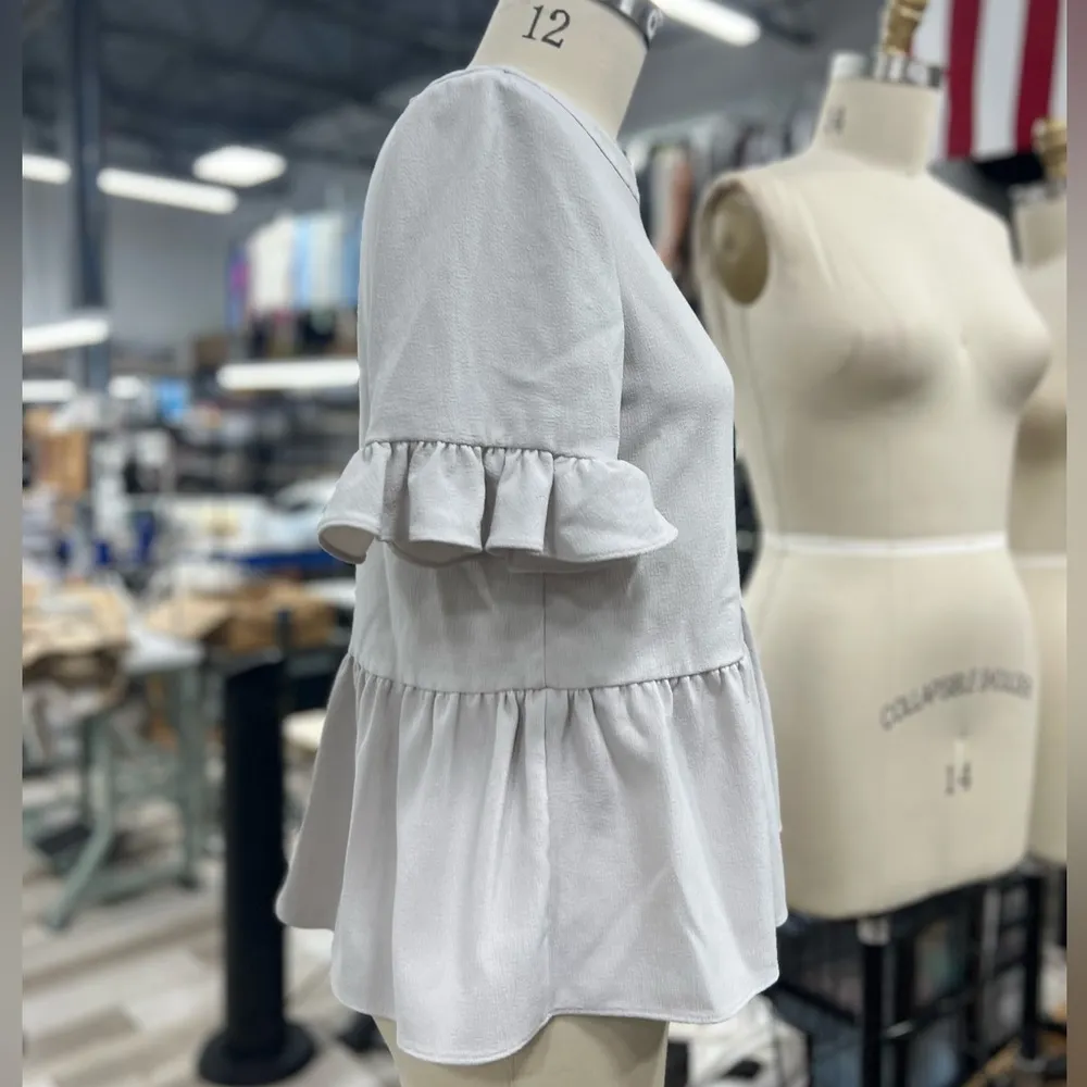 Kate Spade Peplum Blouse M - Image 5