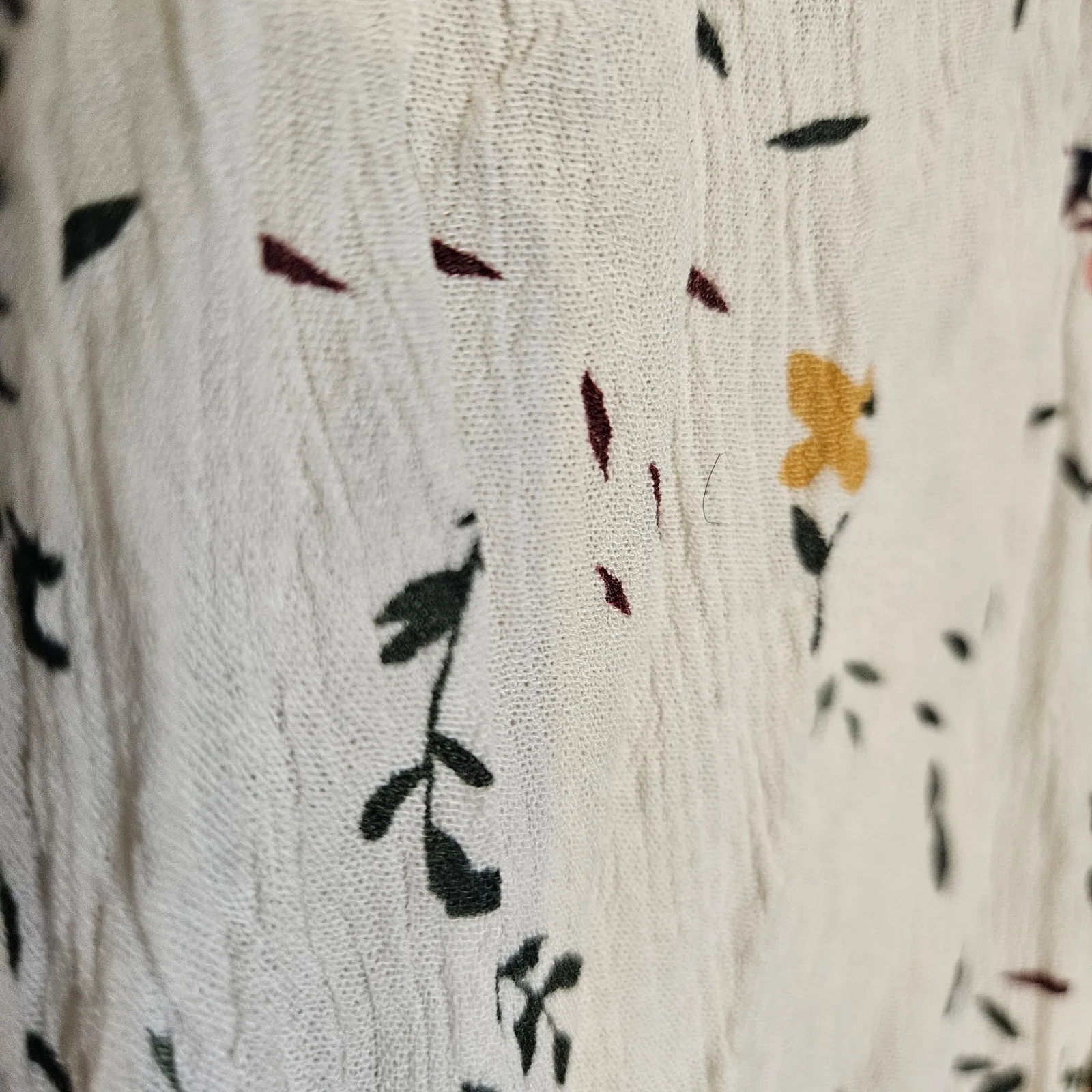 Market & Spruce 2x Plus Size Blouse Tank Top Floral Flower Sleeveless Button - Image 6