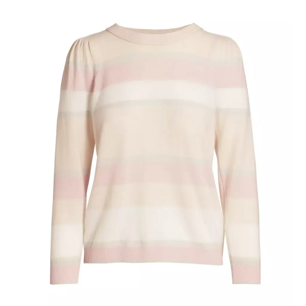 NWT Splendid  Rosalia Multi Stripe Sweater Wool / Cashmere Blend Small - Image 7