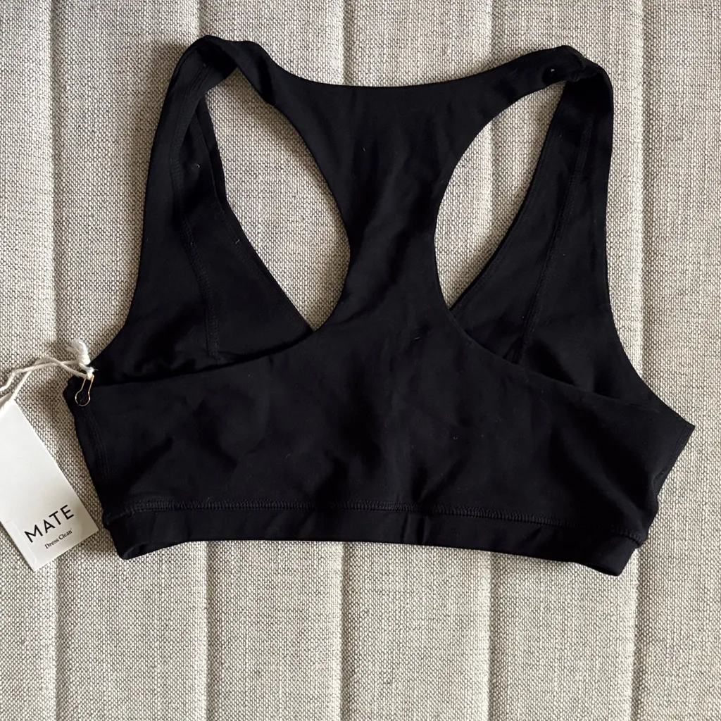 MATE The Label Organic Stretch V-Neck Bra - Image 2