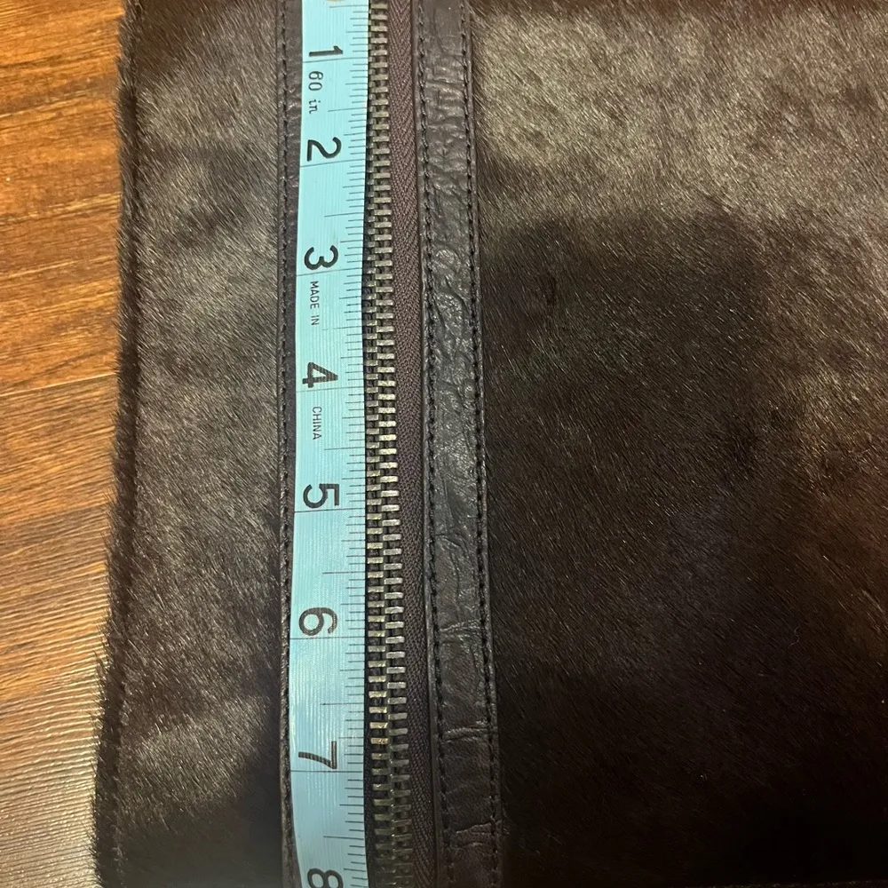 Kenneth Cole Collection Cow Hair Leather Clutch - Image 8