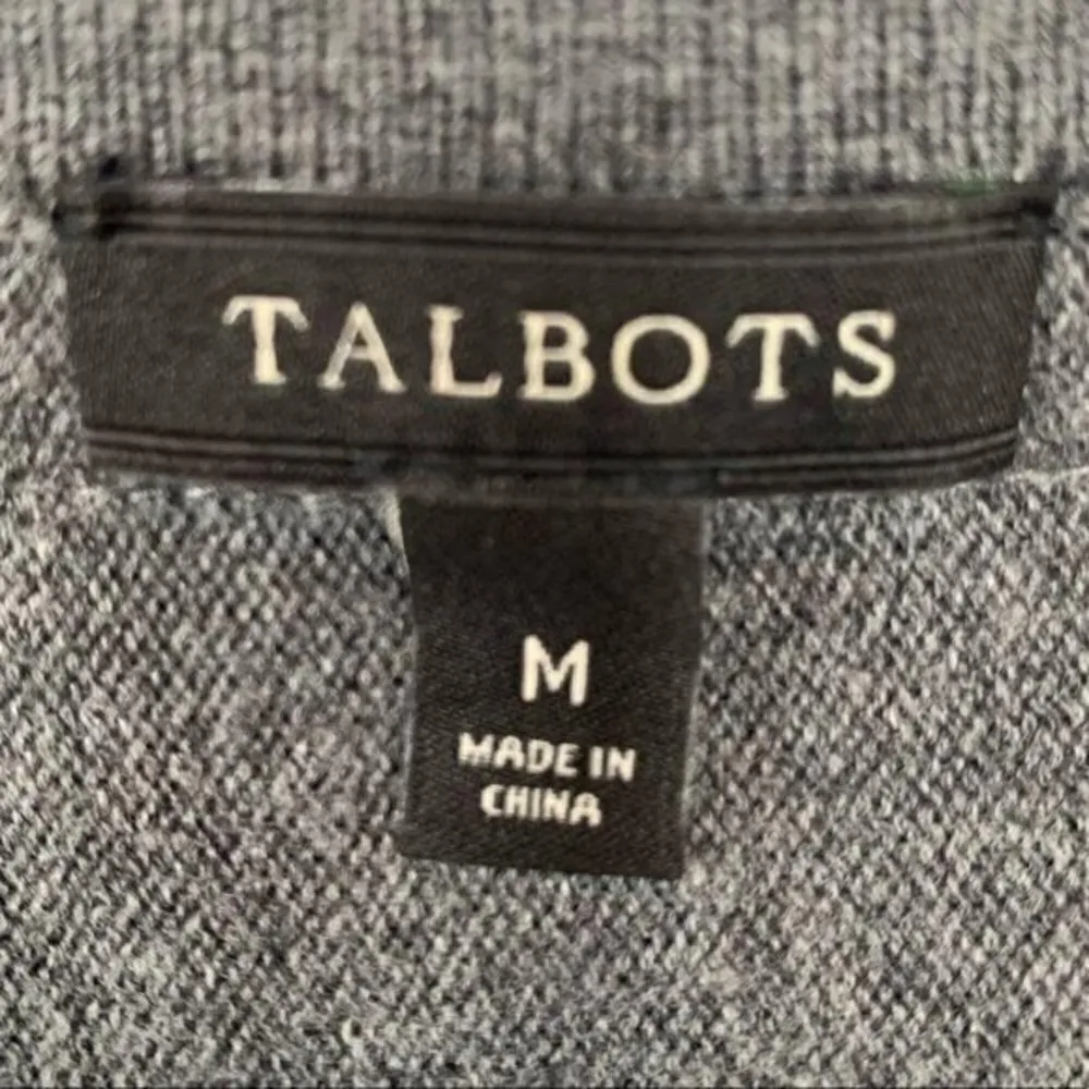 Talbots Grey Sequin Boatneck Sweater Sparkle Elegant Knit Tunic Top Size M - Image 6