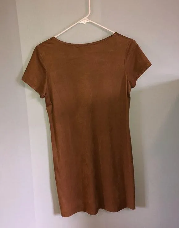 Brown Casual Dress - Image 2