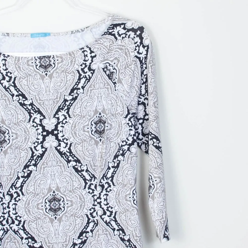 J. McLaughlin Mandala Sheath Dress‎ Womens Size Medium - Image 2