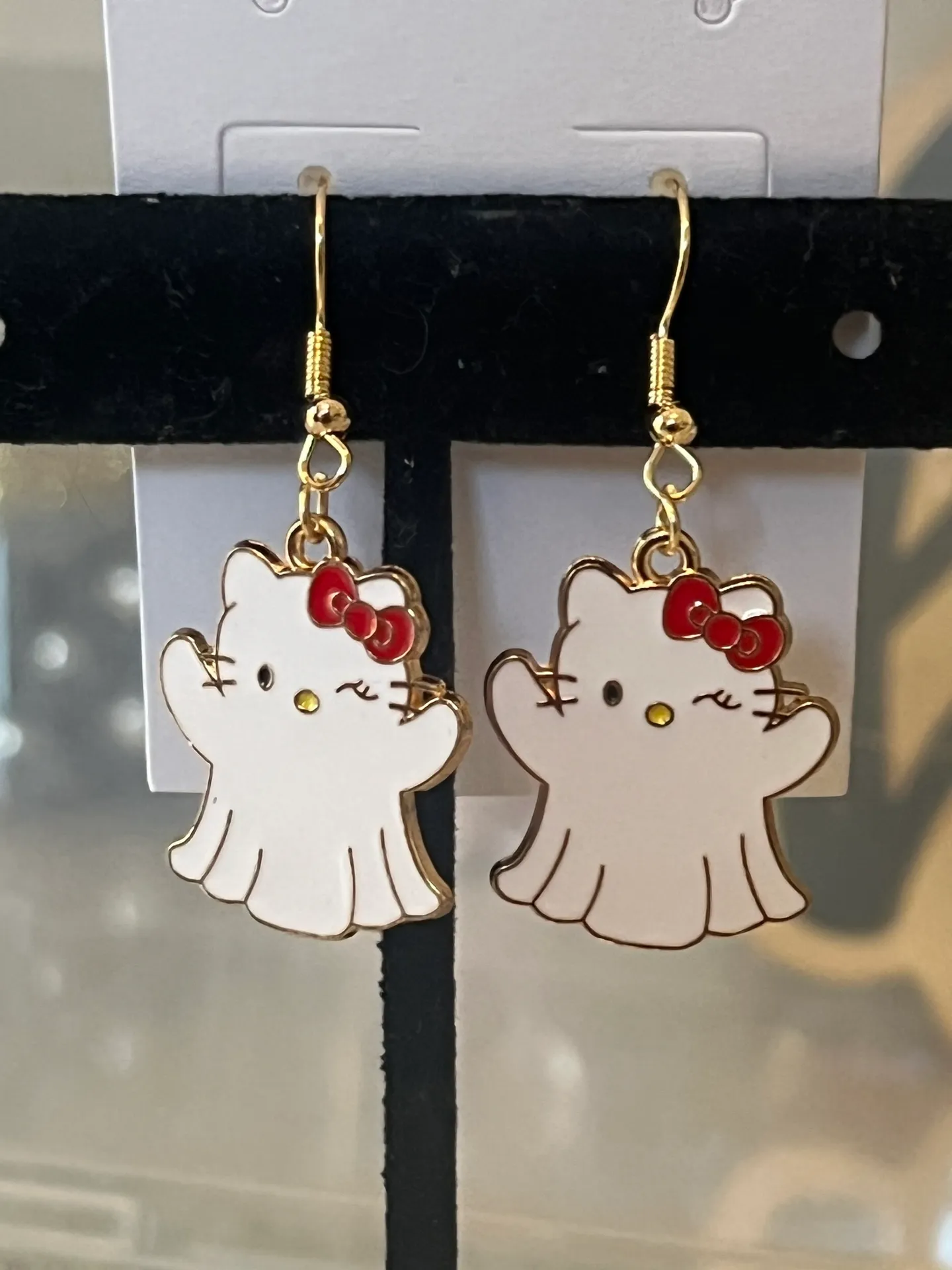 New Hello Kitty Ghost Earrings  - Image 3