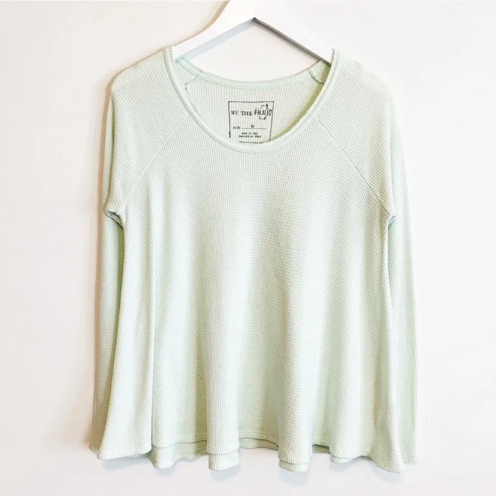 Free People Rockabilly Raglan Thermal - Image 6