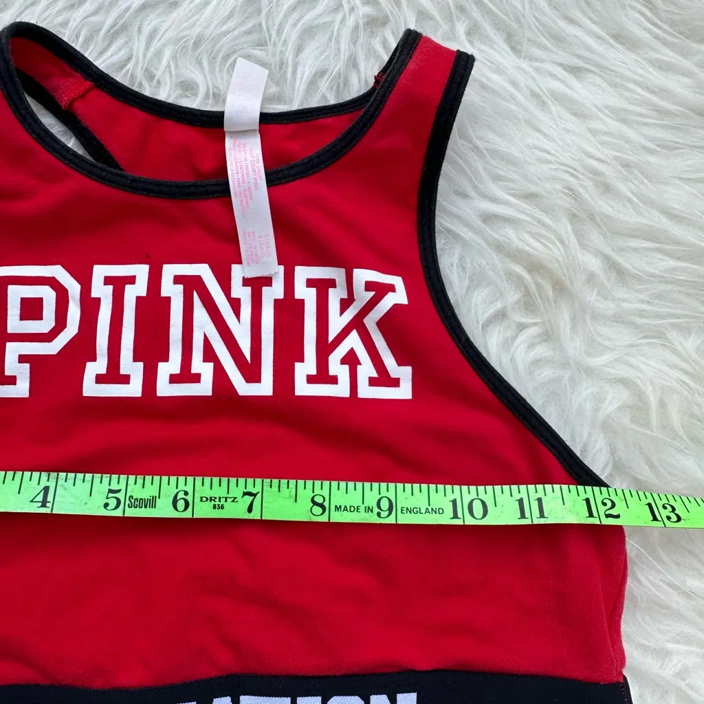 Red PINK Nation Sports Bra - Image 2