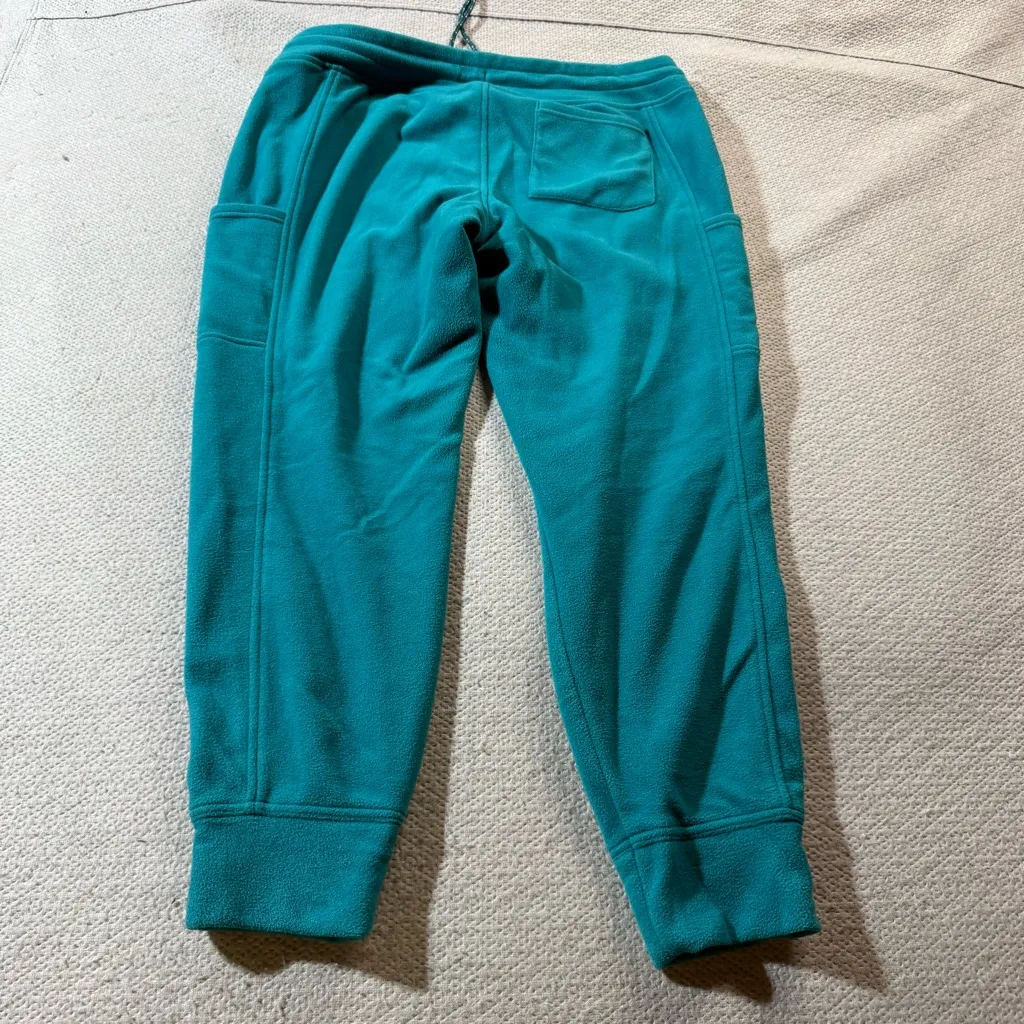 L.L. Bean Women’s Teal Blue Fleece Jogger Pants Pockets Size Large NWOT - Image 6