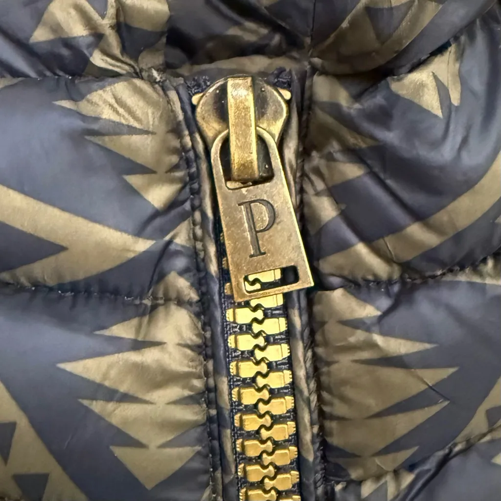 PENDLETON Aztec Print 90% Duck Down Quilted Lightweight Vest Jacket Size XS - Image 9