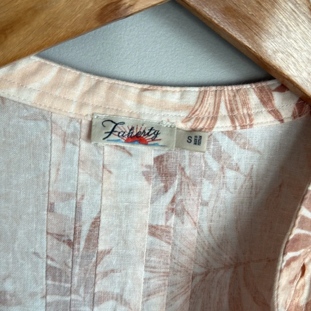 Faherty Gemina Linen Dress Small - Image 8