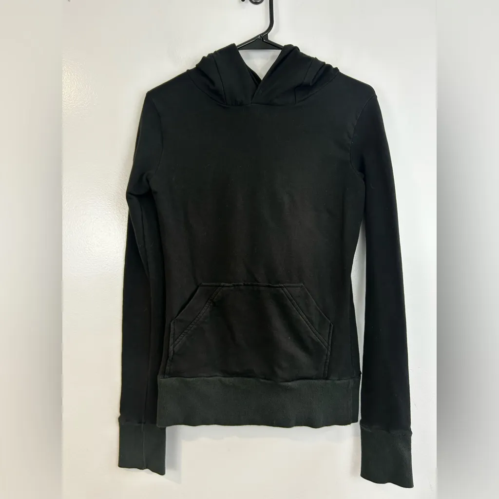 Ovate Valhalla Black Large Hood Hooded Sweatshirt Size Small - Image 2