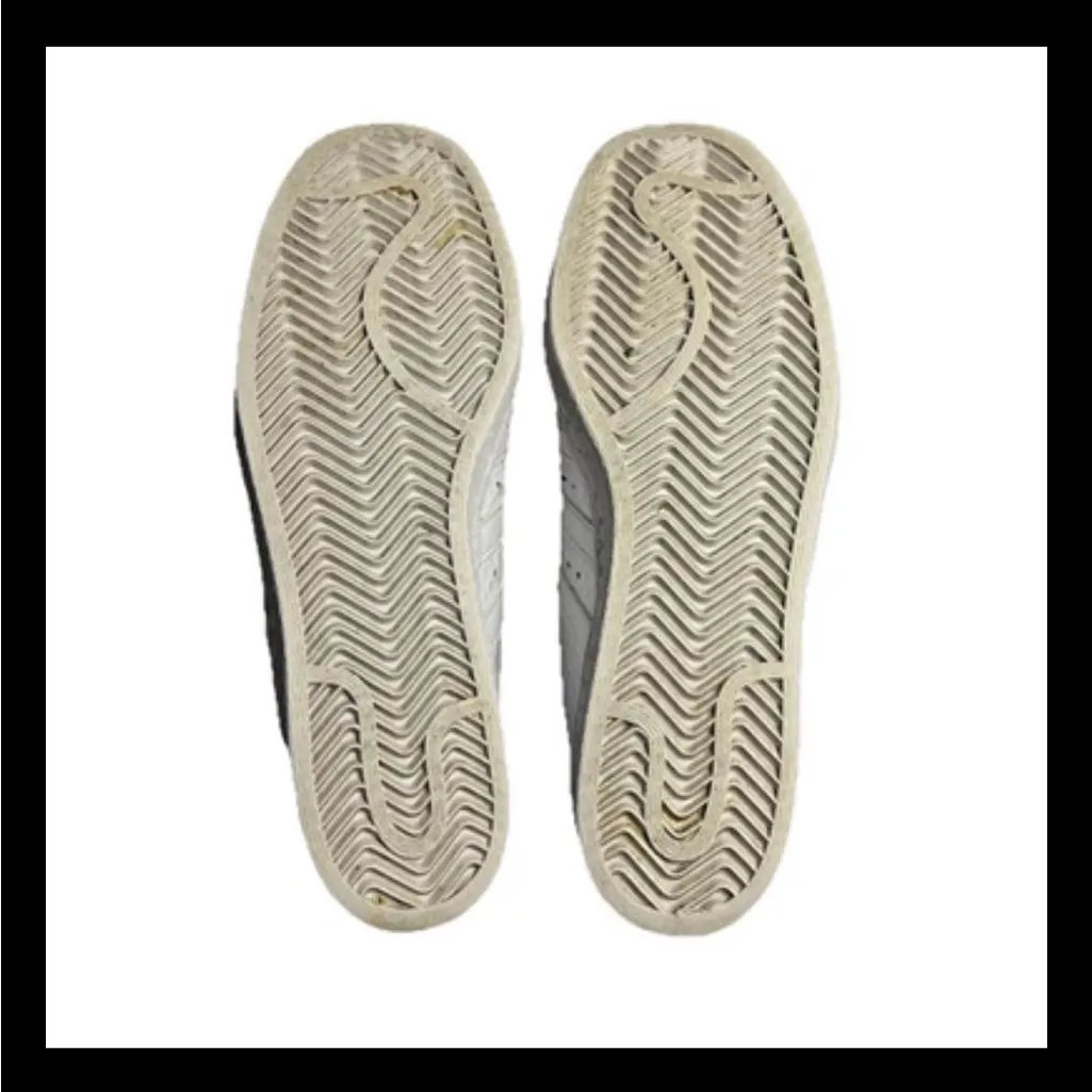 Adidas Superstar Up ‘Snakeskin’ Mid Top Athletic White Sneakers Womens Size 8 - Image 9