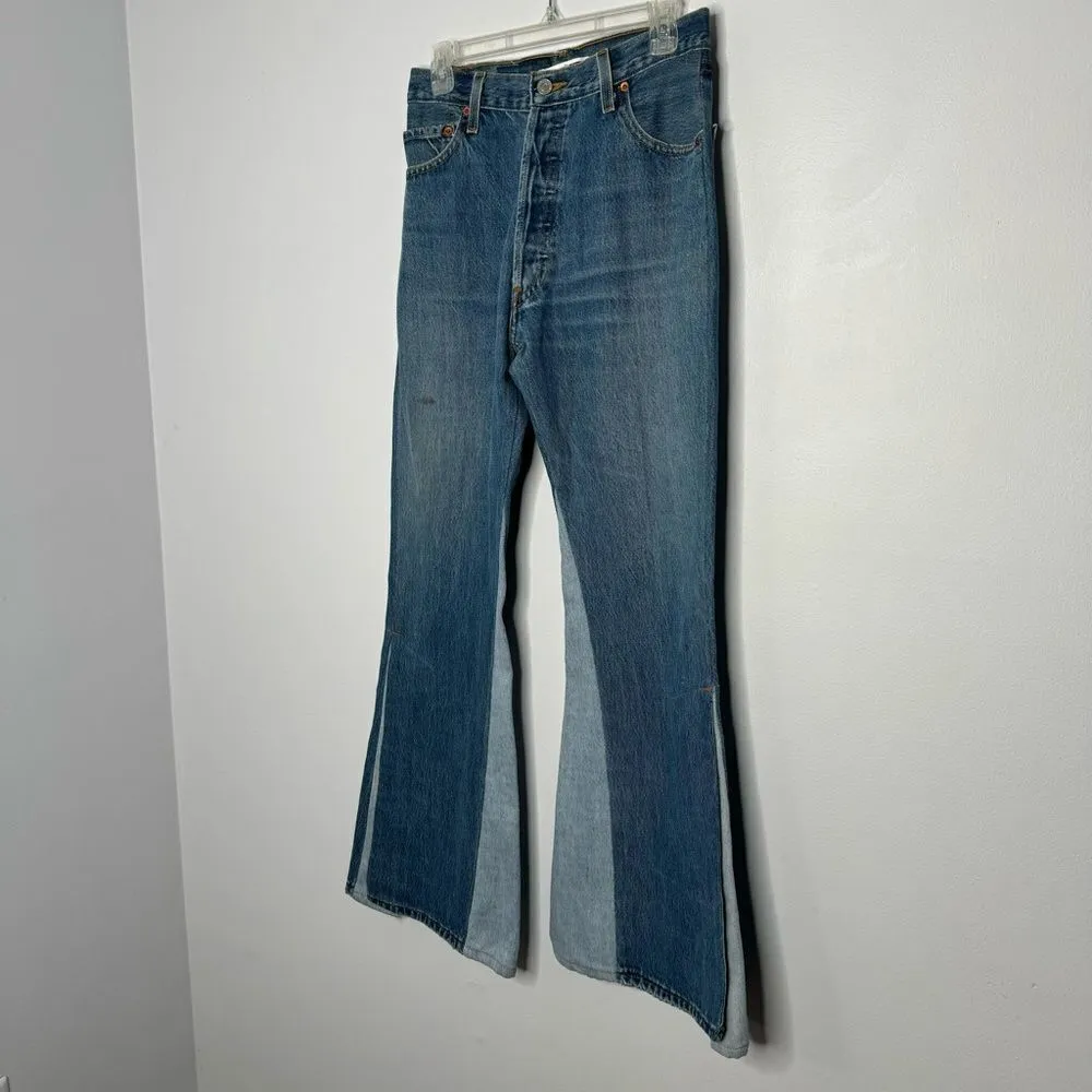 Re/Done X Levi’s flare jeans size 28 - Image 2