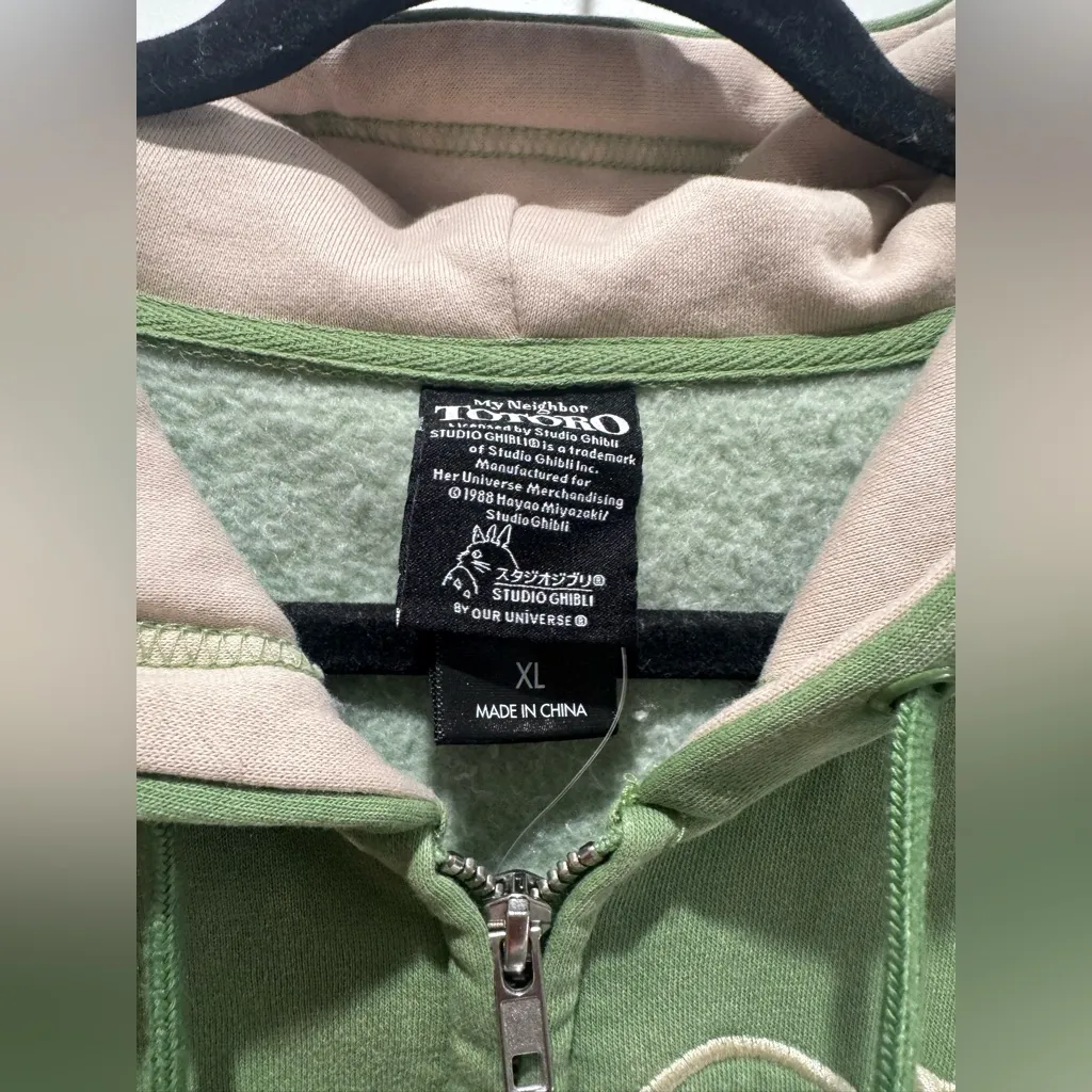 Studio Ghibli My Neighbor Totoro Color-Block Hoodie - Image 4