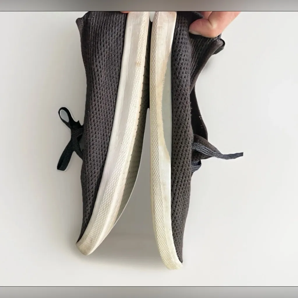 Allbirds Women TS Tree Skipper Sneaker Size 10 Gray Bamboo‎ Knit Lace Up Shoe - Image 9