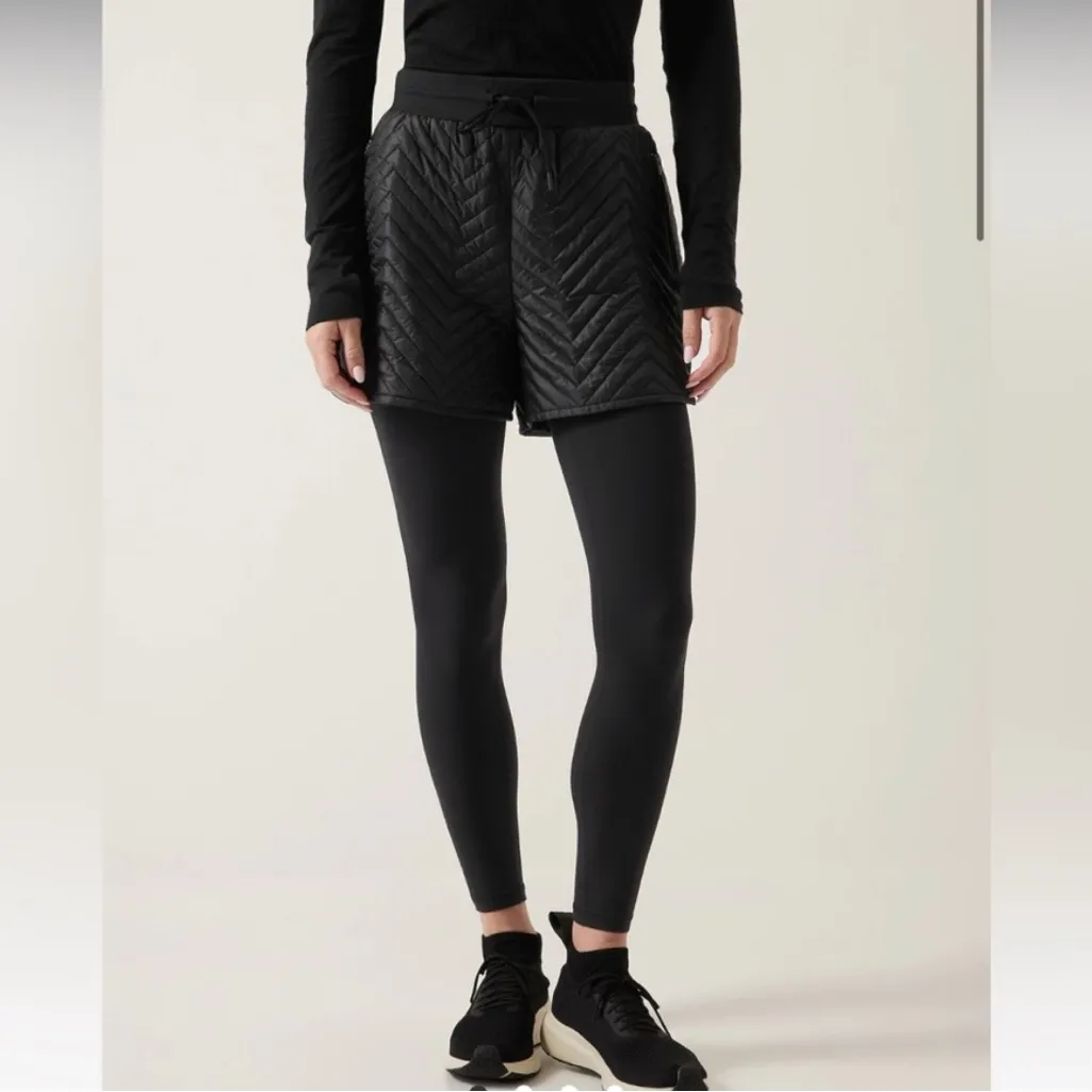 Athleta Solstice Quilted Puffer‎ Short 
-Size 10 - Image 7