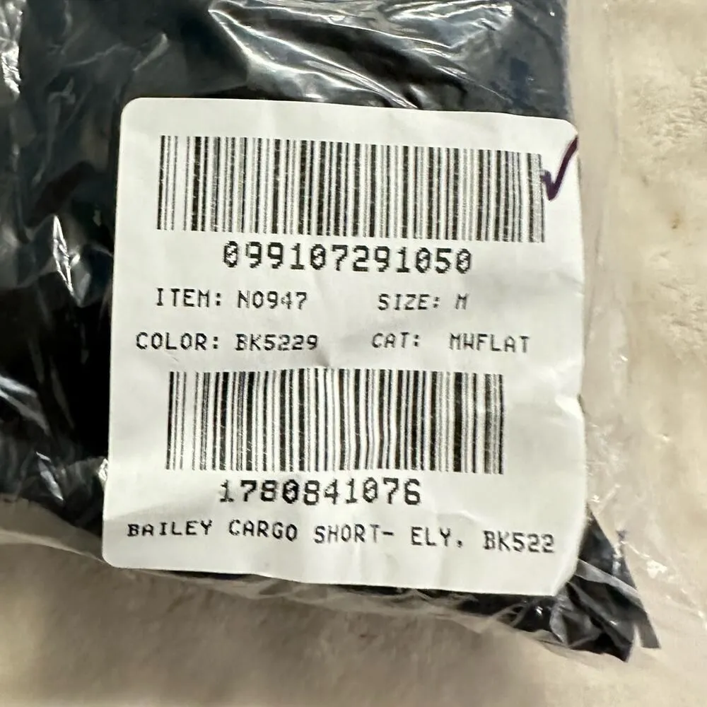 Madewell Pull-On Cargo Shorts Women's Medium Black Softdrape Elastic Waist NWT - Image 10