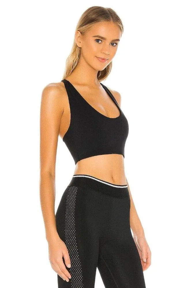 Splits59 Sara Airweight Bra in Black Small New Womens Sports tank top - Image 3