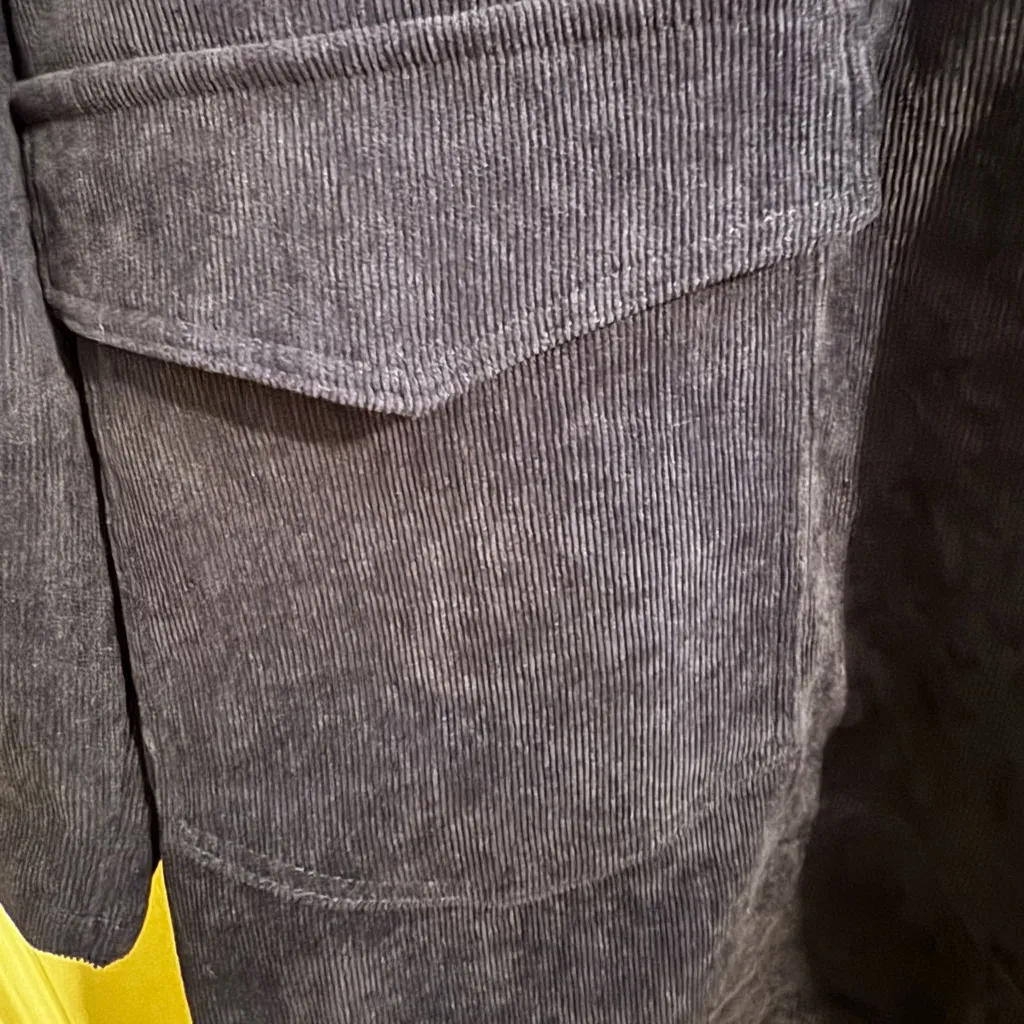 Suzanne Betro New Drawstring Jacket Navy Blue Pockets Plus 1X - Image 4