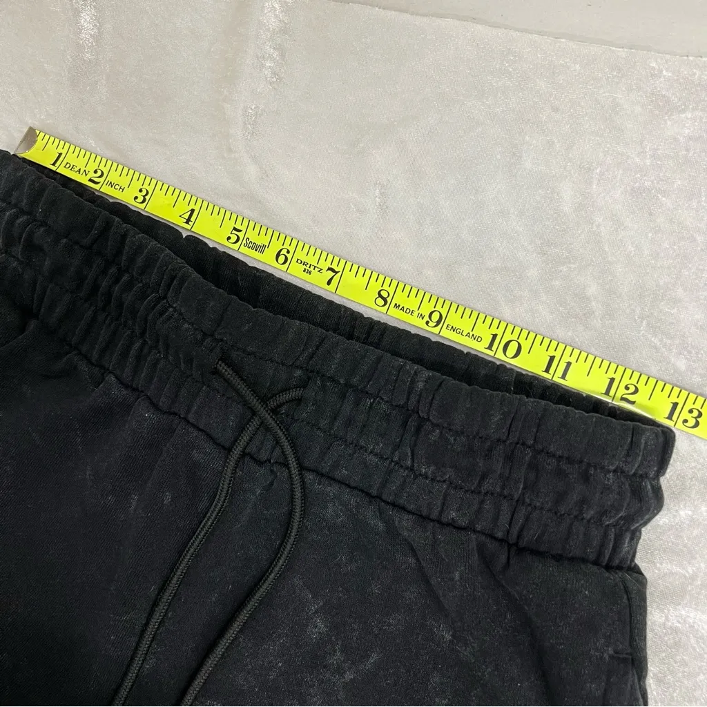 Bratz xs Black Graphic Joggers w/pockets sweatpants acid wash pattern - Image 5