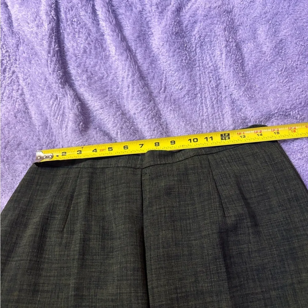 Vintage 2 Piece Pants Suit from Danny & Nicole Size 14 Dark Olive Green - Image 4