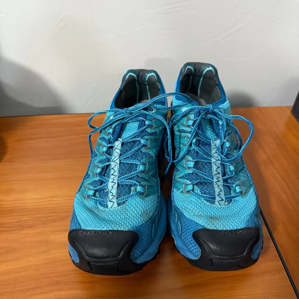 La‎ Sportiva Women's Ultra Raptor Trail Running Hiking Shoes Malibu Blue 10 - Image 4