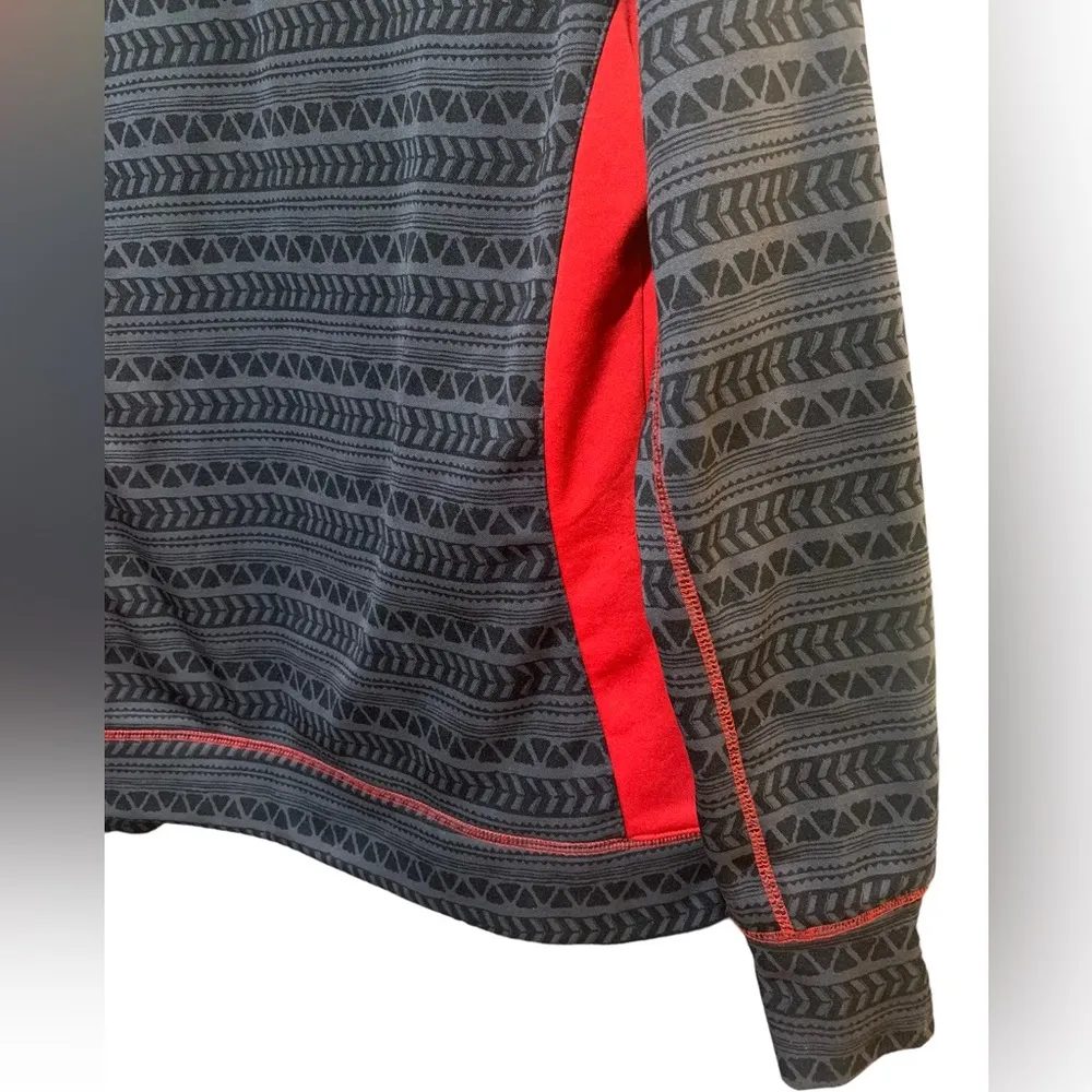 COLOSSEUM MINNESOTA WILD Poly Fleece 1/4 zip Pullover sweatshirt L - Image 5