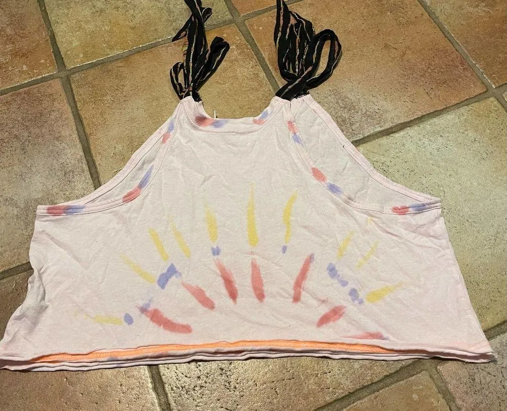 Free people tie shoulder crop top - Image 2