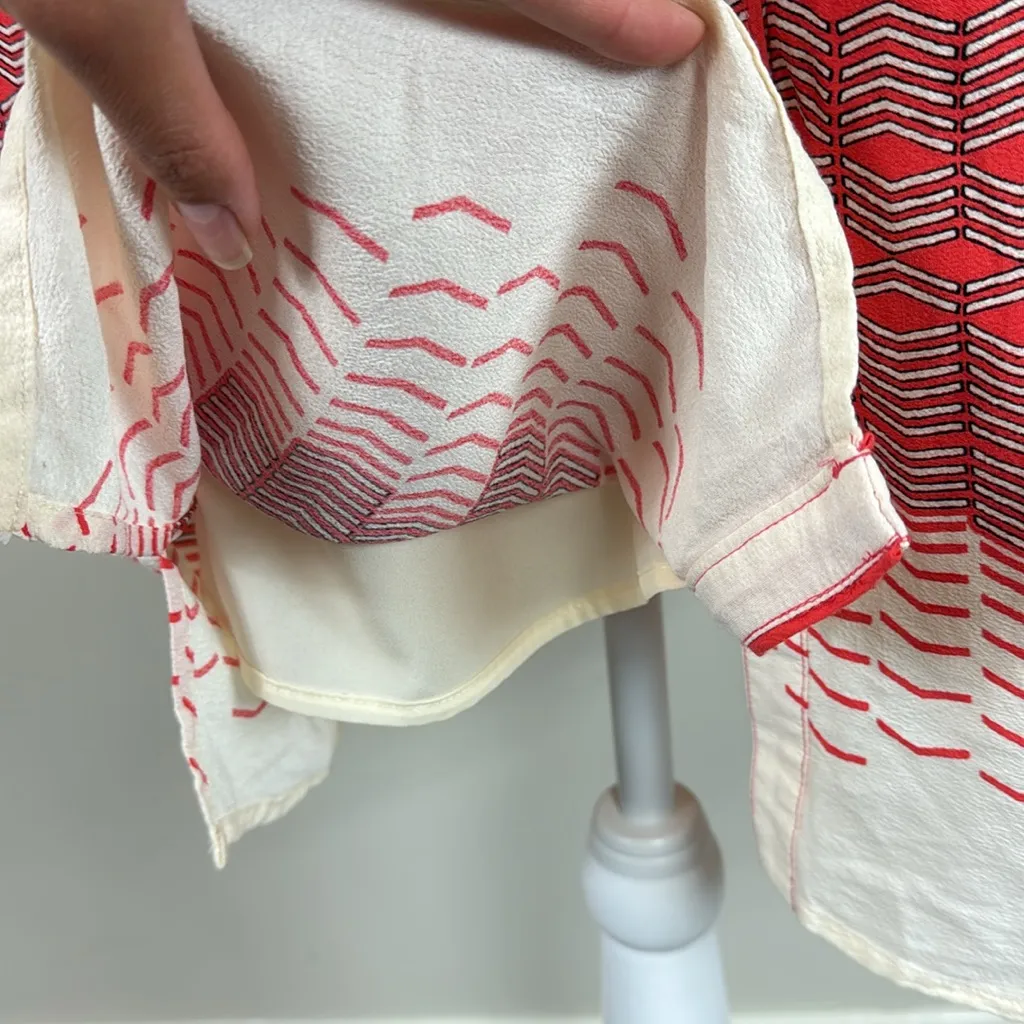 Anthropologie Maeve‎ Red Nautical Veronia Shirt Dress - Image 5