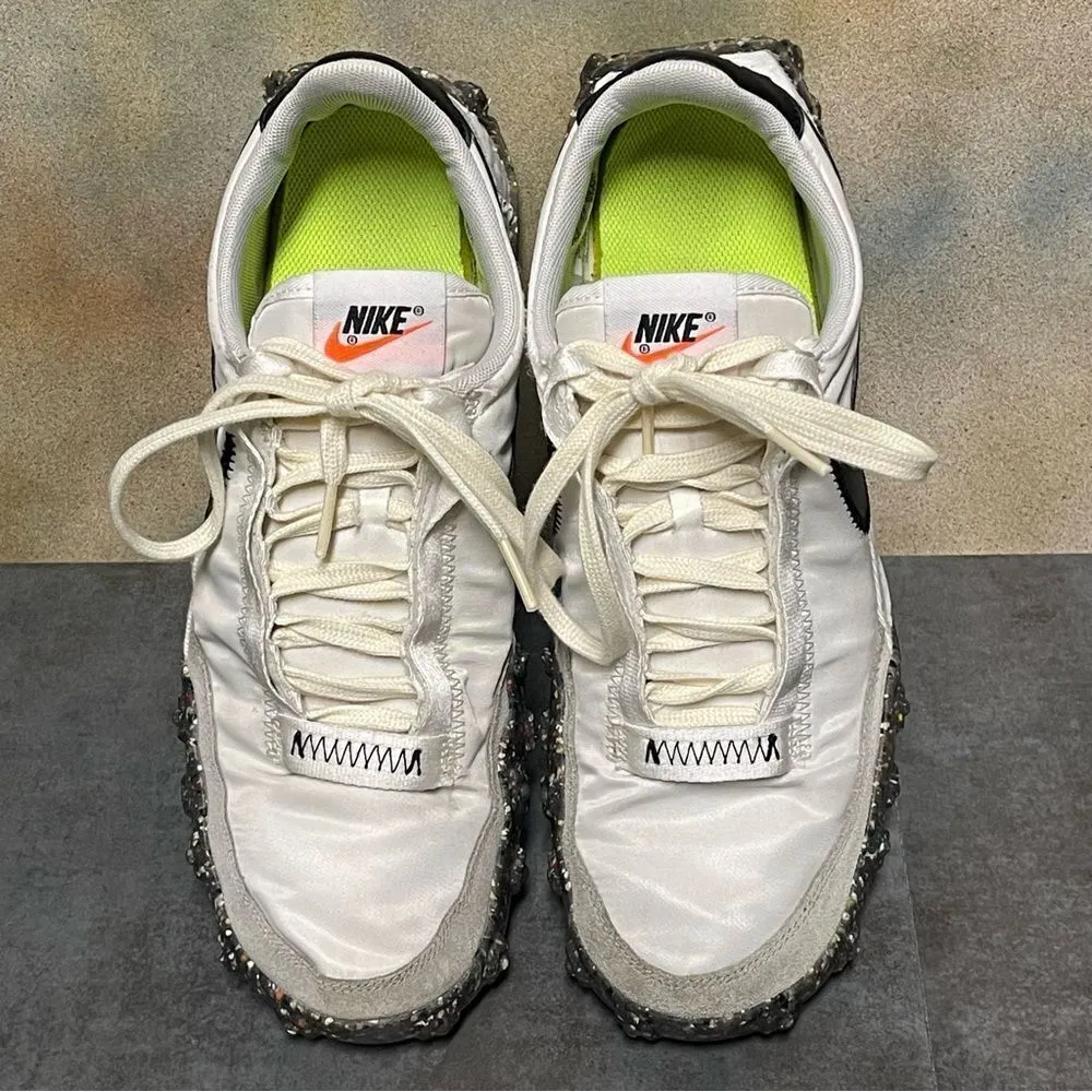 Nike Waffle Racer Crater White/Black Women's Sneakers Size 10M - Image 15